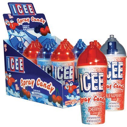 ICEE Spray Candy W/Display 12 count | Lucky Penny Shop