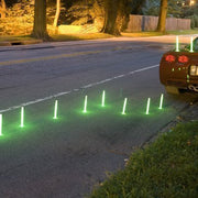 Pack of 12, 10" Tall Halloween Glow Sticks, with 12 Bases