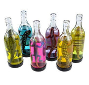 2 BOTTLES LIZARD SLIME, LIZARD IN BOTTLE