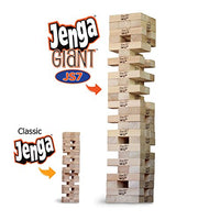Jenga Giant JS7 Hardwood Game (Stacks to 5+ feet. Ages 12+)