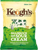 Keogh's Shamrock and Sour Cream Crisps 50g x 3