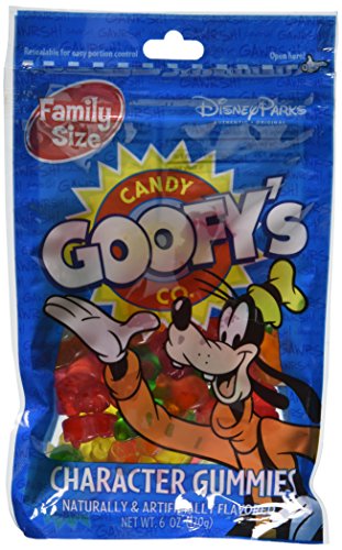 Disney Goofy's Candy Company Mickey Mouse Character Gummies 6oz Bag