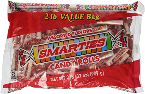 Smarties Candy Rolls, Bulk, 2 Pound