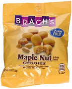 Brachs Maple Nut Goodies Roasted Peanuts in Crunchy Toffee with Real Maple Coating, 4 Oz Pack (3 Packs)