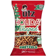 UTZ Holiday Shaped Pretzels - Star, Tree & Bell Shaped - 3 Pack