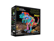 Laser Pegs National Geographic Dinosaurs Building Kit