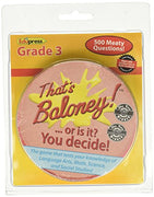 Edupress That's Baloney! Game, Grade 3 (EP63481)