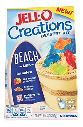 JELL-O Creations Dessert Kit - Beach Cups