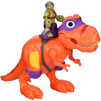 Teenage Mutant Ninja Turtles Pre-Cool Half Shell Heroes T-Rex with Donatello Vehicle and Figure