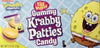 Nickelodeon Spongebob Egg Shaped Gummy Krabby Patties Candy (Pack of 4)