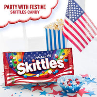 SKITTLES America Mix Red, White & Blue Patriotic Candy 14-Ounce Bag