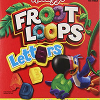 Kellogg's Froot Loops Letters Fruit Pieces, 8 Ounce (Pack of 10)