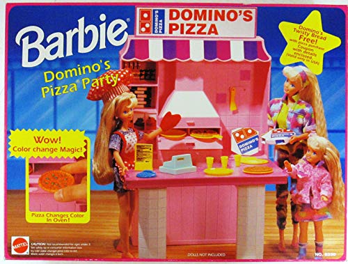 Barbie Domino's Pizza Party Playset (1993 Arcotoys, Mattel)