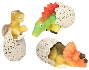 Toysmith Ginormous Hatchin' Grow Dino #8538 (Pack of 3 Random Eggs)
