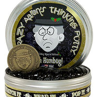 Crazy Aaron's Thinking Putty, 3.2 Ounce, Holiday Special Edition Bah Humbug
