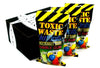 Toxic Waste Short Circuits Sour Bubble Gum, 3.2oz/pack, 3 Packs in a Gift Box