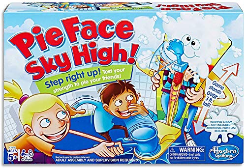 Hasbro Gaming Pie Face Game  Whipped Cream Family Board Game for