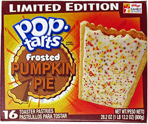 Kellogg's, Pop Tarts, Pumpkin Pie, Limited Edition, 16-Count, 28.2oz Box