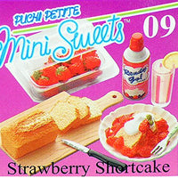 Re-Ment Strawberry Shortcake Dessert Collectible Set OOP Retired Mini Miniature Food Doll Dollhouse 2006 Toy