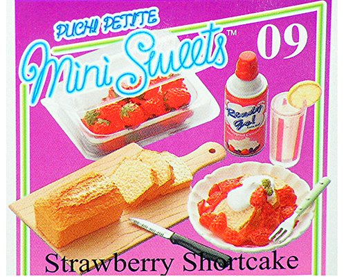 Re-Ment Strawberry Shortcake Dessert Collectible Set OOP Retired