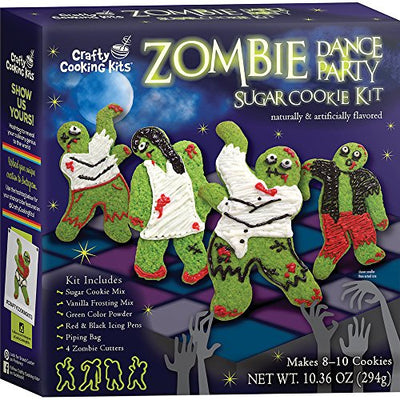 Crafty Cooking Kits Zombie Dance Party Kit, Sugar Cookie, 10.36 Ounce