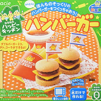 Hamburger Popin' Cookin' kit DIY candy by Kracie