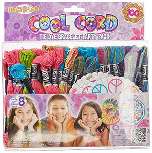 Janlynn Cool Cord Friendship Bracelet Pack, Makes 100 Bracelets