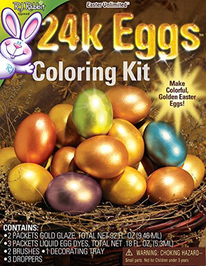 24 Karat Easter Egg Coloring Kit