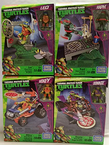Bundle of 4-Teenage Mutant Ninja Turtles T-Sprints Gift Set