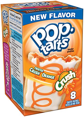 Pop-Tarts Kellogg's 8 Piece Snack, Orange Crush, 14.1 oz