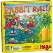 HABA Rabbit Rally - A Challenging and Fun Guessing Game for Ages 4 and Up (Made in Germany)