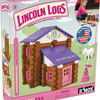 LINCOLN LOGS - Country Meadow Cottage - 137 Pieces - Ages 3+ Preschool Education Toy