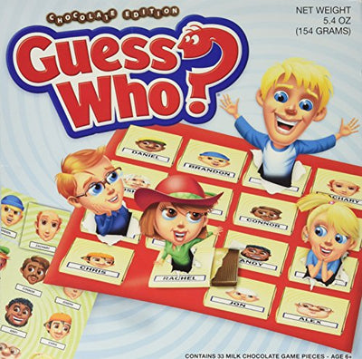 Hasbro Guess Who Chocolate Edition Board Game