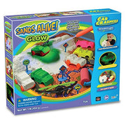 Play Visions Sands Alive Glow Sand Car Crashers Kit