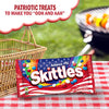 SKITTLES America Mix Red, White & Blue Patriotic Candy 14-Ounce Bag
