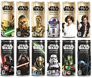 Star Wars Space Punch Sparkling Vitamin Drink, Collectors Edition Variety Pack 12oz Cans (12 Pack)
