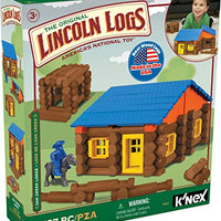 LINCOLN LOGS - Oak Creek Lodge - 137 Pieces - Ages 3+ Preschool Education Toy