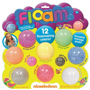 Nickelodeon Floam 12 Pack