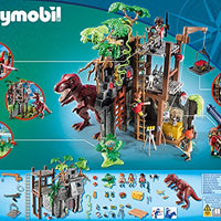 PLAYMOBIL Hidden Temple with T-Rex Building Set