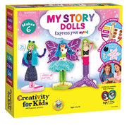 Creativity for Kids My Story Dolls - Create 6 Wooden Clothespin Dolls
