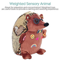 Creativity for Kids Sequin Pets Stuffed Animal - Happy the Hedgehog Plush Toy