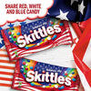 SKITTLES America Mix Red, White & Blue Patriotic Candy 14-Ounce Bag